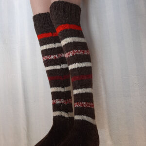 Ръчно плетени, вълнени чорапи